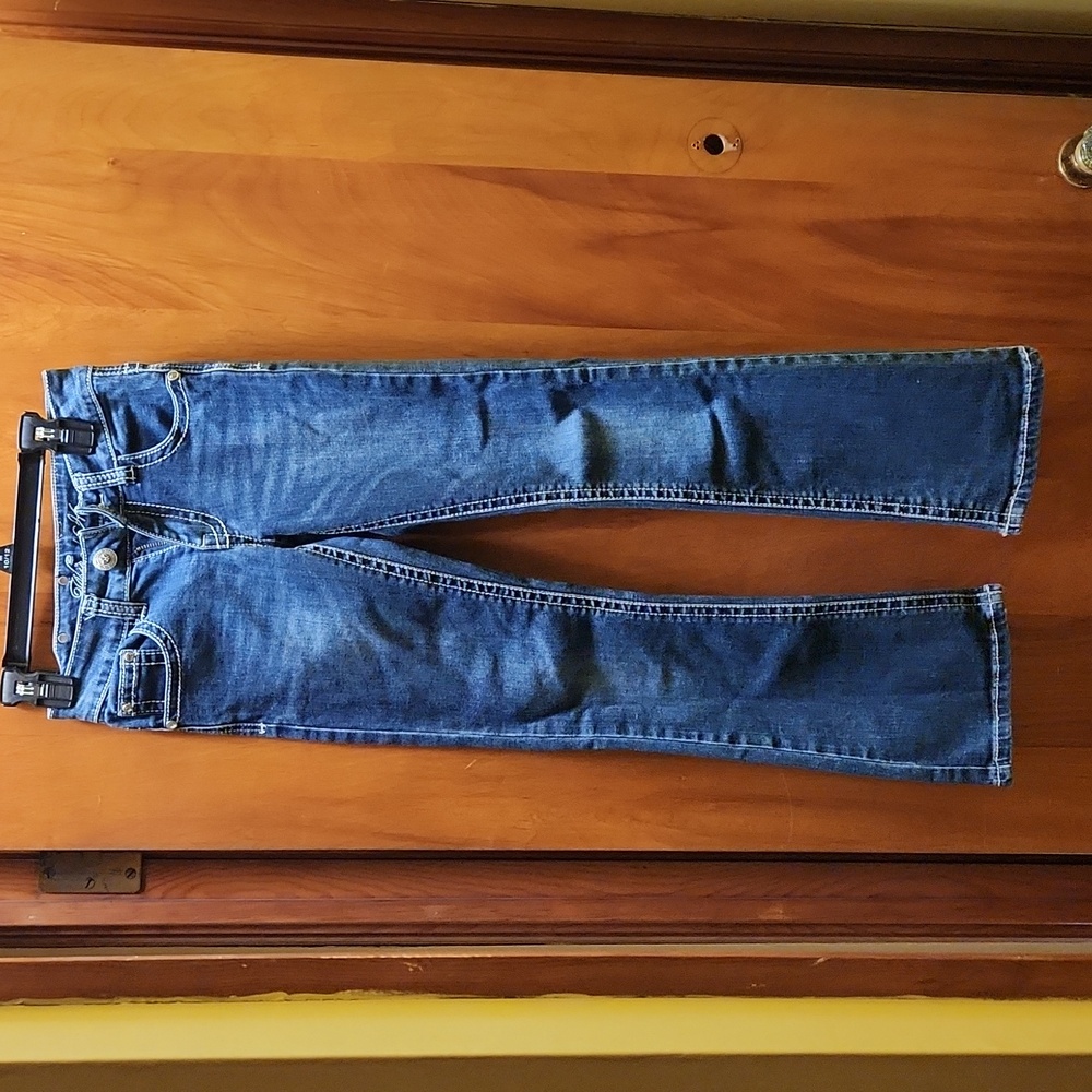 Girls Wired Heart Jeans size 8
